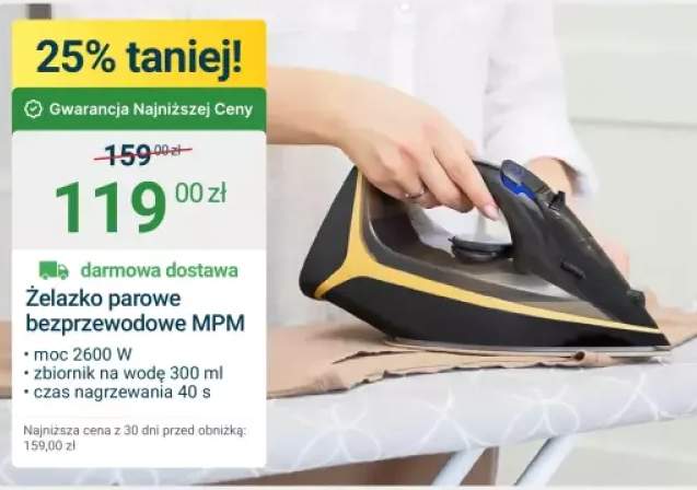żelazko parowe